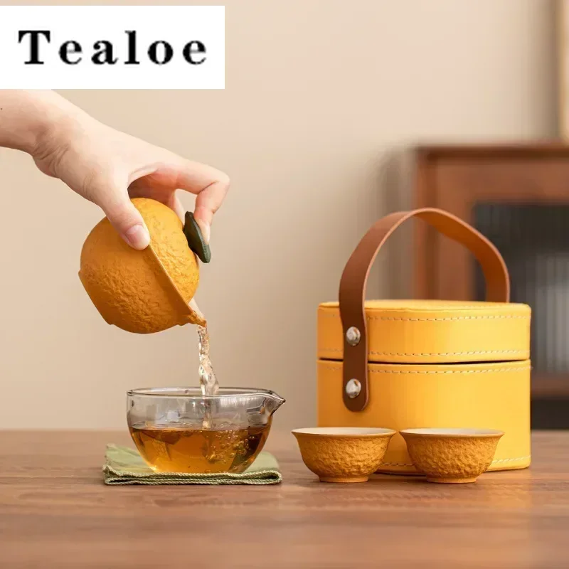 Bionic Ugly Orange Ceramic Tea Set Kit Japanese Set of Cups 1 Pot 2 Cups Tea Making Travel Tea Set Portable Handbag Decoration
Bionic Ugly Orange Ceramic Tea Set Kit Japanese Set of Cups 1 Pot 2 Cups Tea Making Travel Tea Set Portable Handbag Decoration