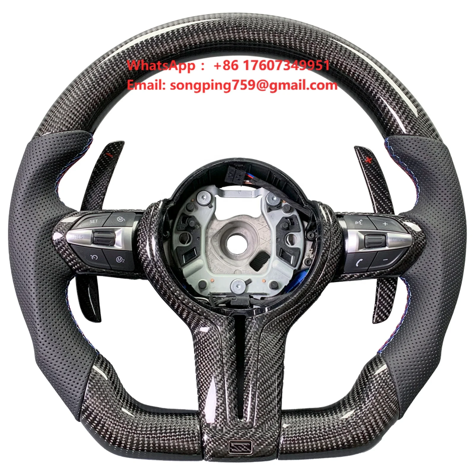 For BMW Steering Wheel F10 F30 F11 F15 F16 3 Series 5 Series X5 X6 Carbon Fiber Steering Wheel Customization
For BMW Steering Wheel F10 F30 F11 F15 F16 3 Series 5 Series X5 X6 Carbon Fiber Steering Wheel Customization