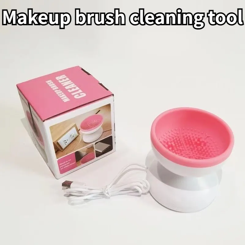 New Makeup Brush Cleaner Cleaning Tool Portable Electric Makeup Brush Washer Silicone Pad Electric Cosmetic Tool
New Makeup Brush Cleaner Cleaning Tool Portable Electric Makeup Brush Washer Silicone Pad Electric Cosmetic Tool
