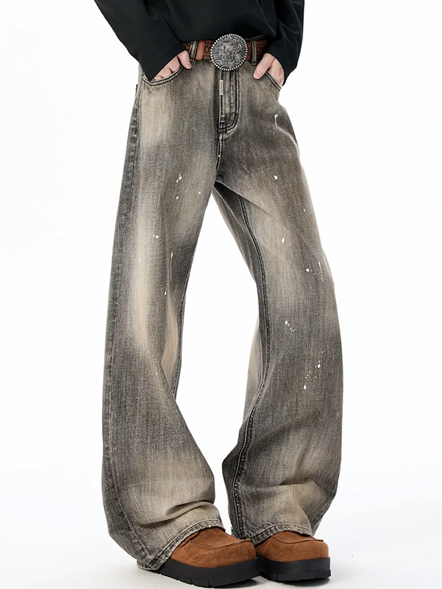 Retro American Washed Ink Splashed Cowboy Jeans Men's Autumn Bamboo Pattern High Street Handsome Straight Casual Pants
Retro American Washed Ink Splashed Cowboy Jeans Men's Autumn Bamboo Pattern High Street Handsome Straight Casual Pants