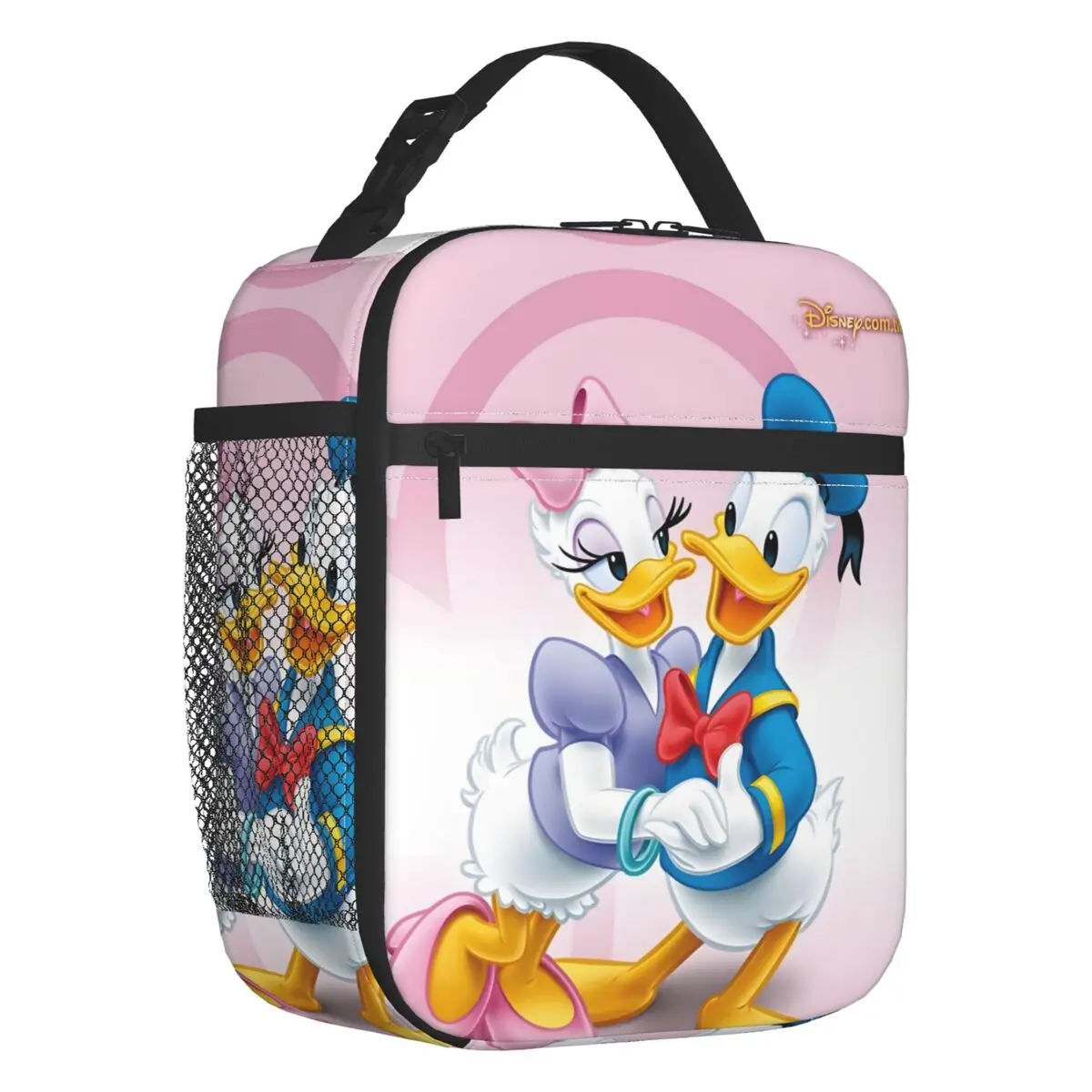 Donald Duck Kawaii Cartoon Insulated Lunch Bag Women Resuable Movie Classical Printing Thermal Cooler Lunch Box Office Picnic
Donald Duck Kawaii Cartoon Insulated Lunch Bag Women Resuable Movie Classical Printing Thermal Cooler Lunch Box Office Picnic
