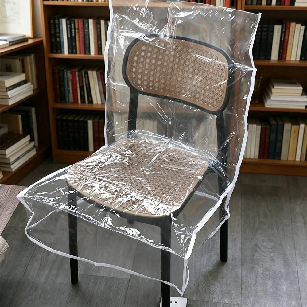 Universal Waterproof Chair Cover Transparent Dustproof Chair Seat Cover Clear Anti Scratch PVC Chair Protector Office Chairs
Universal Waterproof Chair Cover Transparent Dustproof Chair Seat Cover Clear Anti Scratch PVC Chair Protector Office Chairs