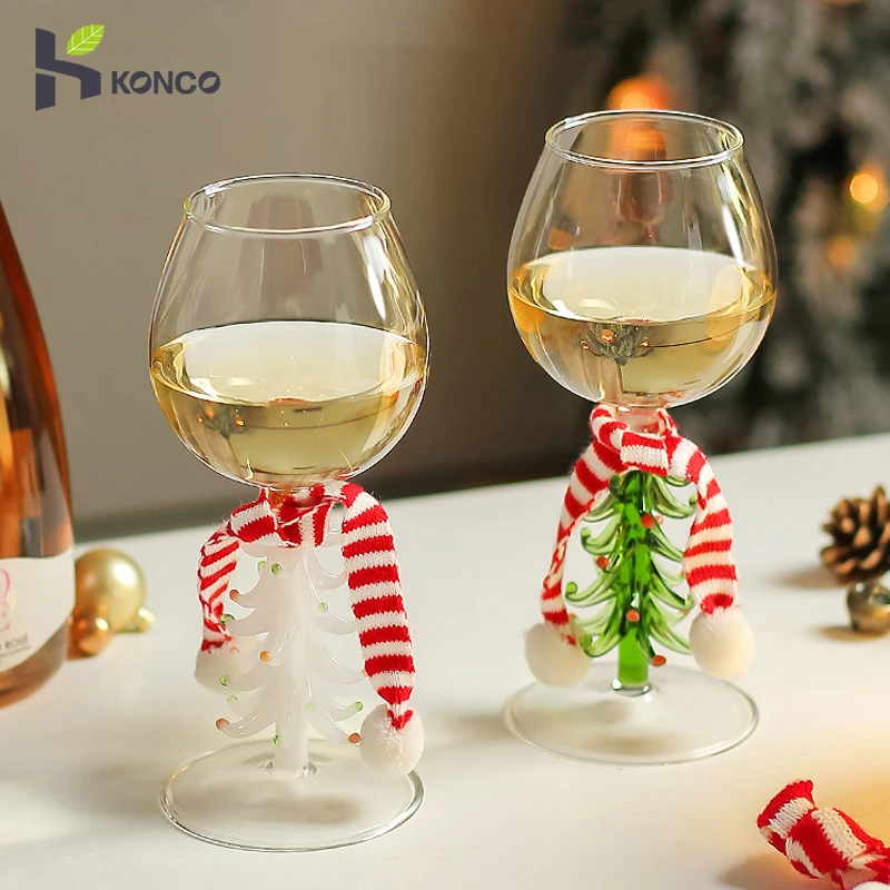 Christmas Wine Glasses 360ml Colored Glass Cocktail Champagne Sparlking Wine Glass Christmas Tree Red Wine Goblet Xmas Gift
Christmas Wine Glasses 360ml Colored Glass Cocktail Champagne Sparlking Wine Glass Christmas Tree Red Wine Goblet Xmas Gift