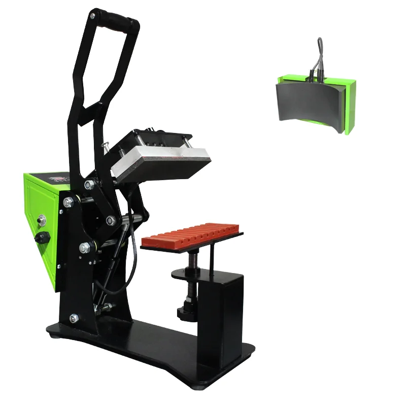 Multifunction 110vV With US Plug 3 In 1 Combo Heat Press Machine For Cap Hat Label Pen Digital Heat Transfer Printing