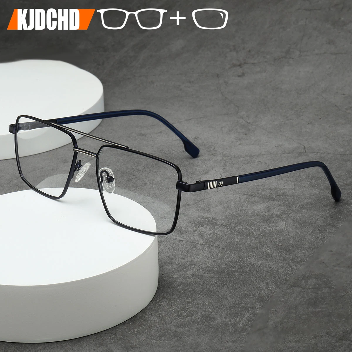 KJDCHD Fashion Square Prescription Eyeglasses for High-quality Metal Photochromic Pilot Optical Glasses Man Reading glasses
KJDCHD Fashion Square Prescription Eyeglasses for High-quality Metal Photochromic Pilot Optical Glasses Man Reading glasses