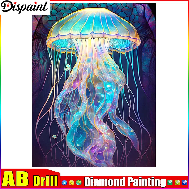 Dispaint AB 5D Алмазная "Цветная Медуза" Алмазная вышивка Полный круглый/квадратный Diy Алмазная картина Вышивка крестиком Домашний декор
Dispaint AB 5D Алмазная "Цветная Медуза" Алмазная вышивка Полный круглый/квадратный Diy Алмазная картина Вышивка крестиком Домашний декор
