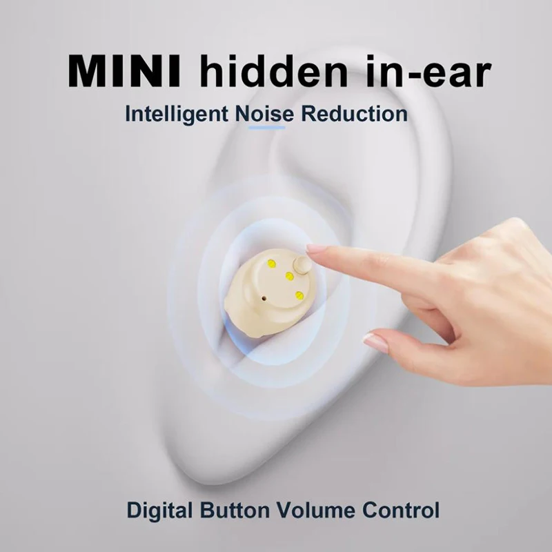 Rechargeable Earphones, Magnetic Digital Display Headphones, Invisible Noise Cancelling Headphones With Charging Case
Rechargeable Earphones, Magnetic Digital Display Headphones, Invisible Noise Cancelling Headphones With Charging Case