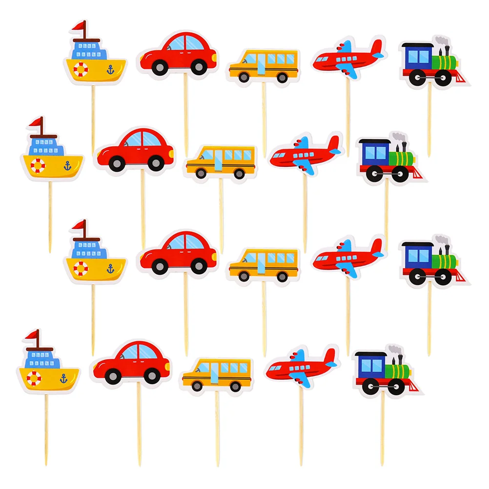 20 Pcs Cake Decorating Topper Car Picks Cartoon Toppers Bamboo Birthday Party Favors
20 Pcs Cake Decorating Topper Car Picks Cartoon Toppers Bamboo Birthday Party Favors