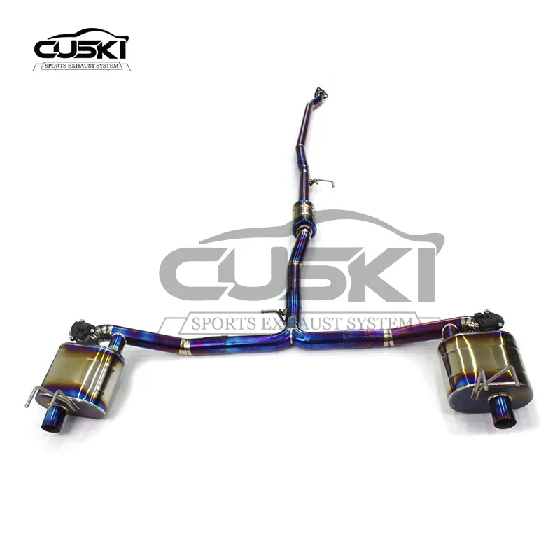 High Performance quality Catback Downpipe For Honda CR-V 2010-2021 Titanium alloy valve control Exhaust System
High Performance quality Catback Downpipe For Honda CR-V 2010-2021 Titanium alloy valve control Exhaust System