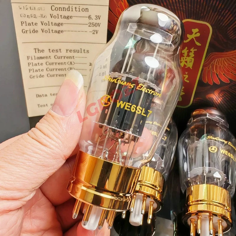 Shuguang replica xidian we6sl7digital tube direct replacement 6n9p/6sl7gt/6h9c/cv1985/ecc35
Shuguang replica xidian we6sl7digital tube direct replacement 6n9p/6sl7gt/6h9c/cv1985/ecc35