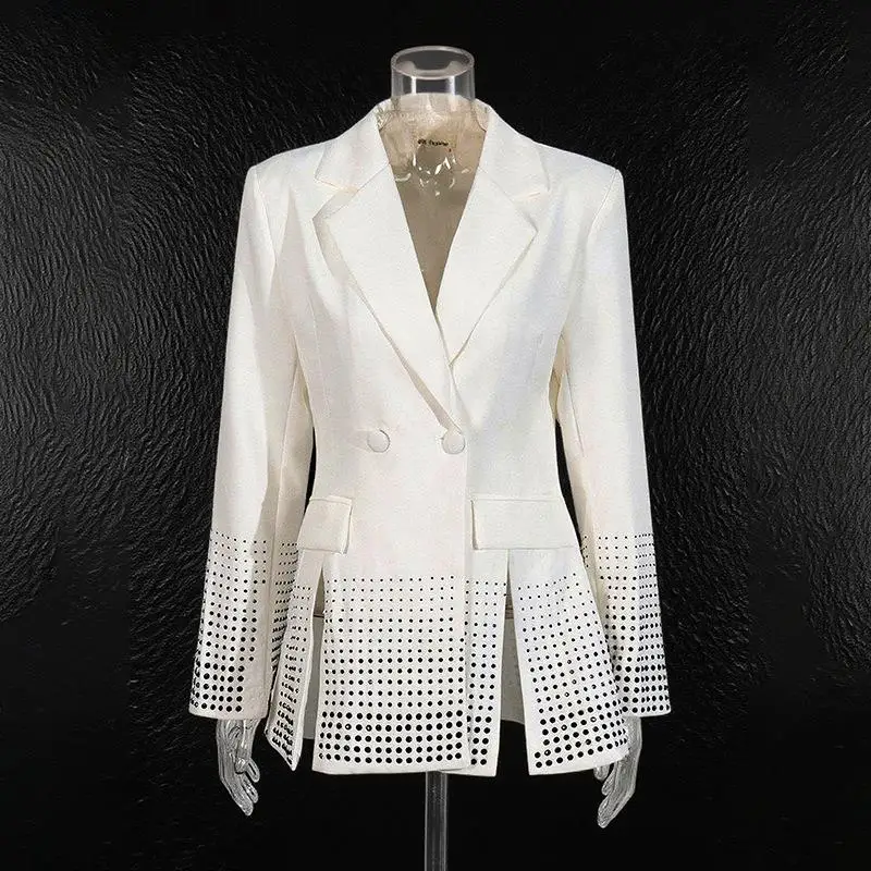 Женское облегающее пальто с разрезом Ele, осень 2025 Faion Trend, украшенное стразами, верхняя одежда Busin, пальто
Женское облегающее пальто с разрезом Ele, осень 2025 Faion Trend, украшенное стразами, верхняя одежда Busin, пальто