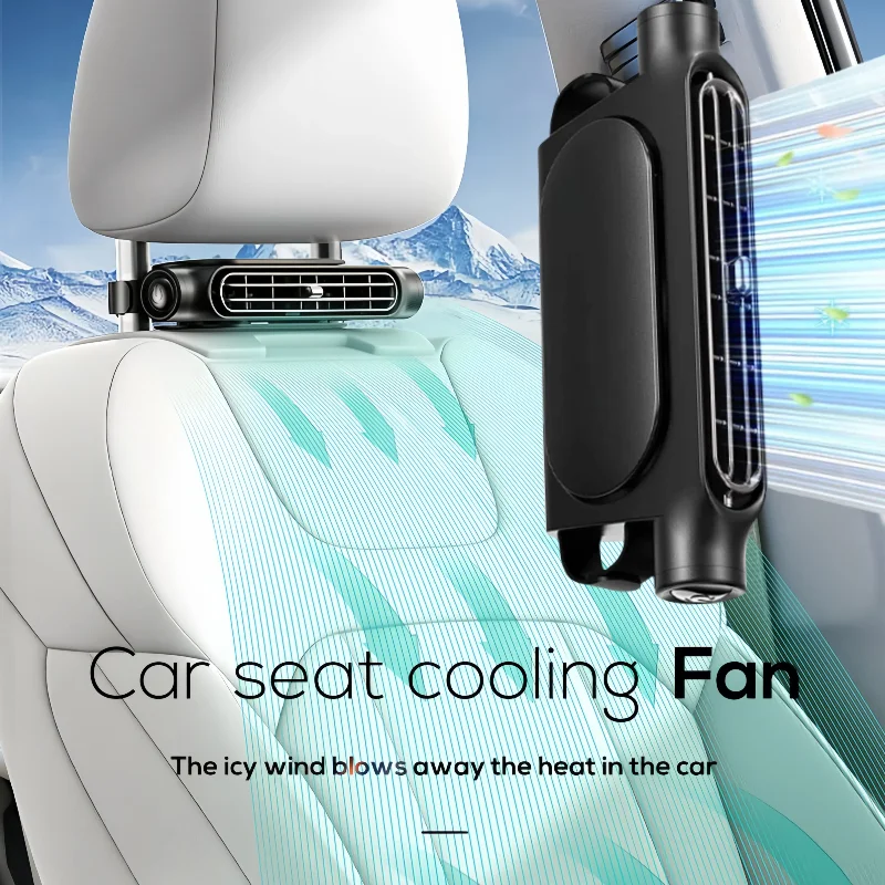 Outdoor Car Cooling Fan - Mini 3-Speed Seat Fan for Camping SUV/Truck/Sedan Portable Silent Cooler Headrest Fan for Travel
Outdoor Car Cooling Fan - Mini 3-Speed Seat Fan for Camping SUV/Truck/Sedan Portable Silent Cooler Headrest Fan for Travel