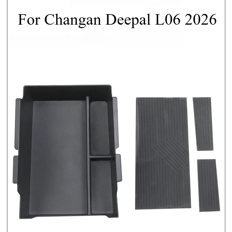 For Changan Deepal L06 2026 Center Console Organizer, Armrest Storage Box ABS Insert Tray Interior Accessories
For Changan Deepal L06 2026 Center Console Organizer, Armrest Storage Box ABS Insert Tray Interior Accessories