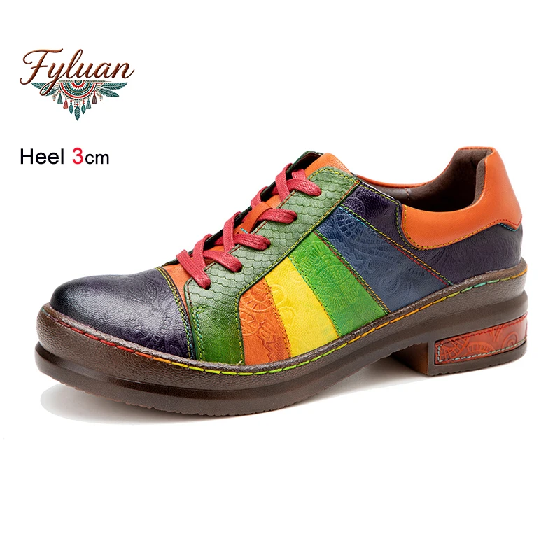 Spring Autumn Colorfull Splicing Women's Shoes Round Toe Lace Up Chunky Low Heels 3cm Ladies Pumps Bohemian Casual Single Shoes
Spring Autumn Colorfull Splicing Women's Shoes Round Toe Lace Up Chunky Low Heels 3cm Ladies Pumps Bohemian Casual Single Shoes