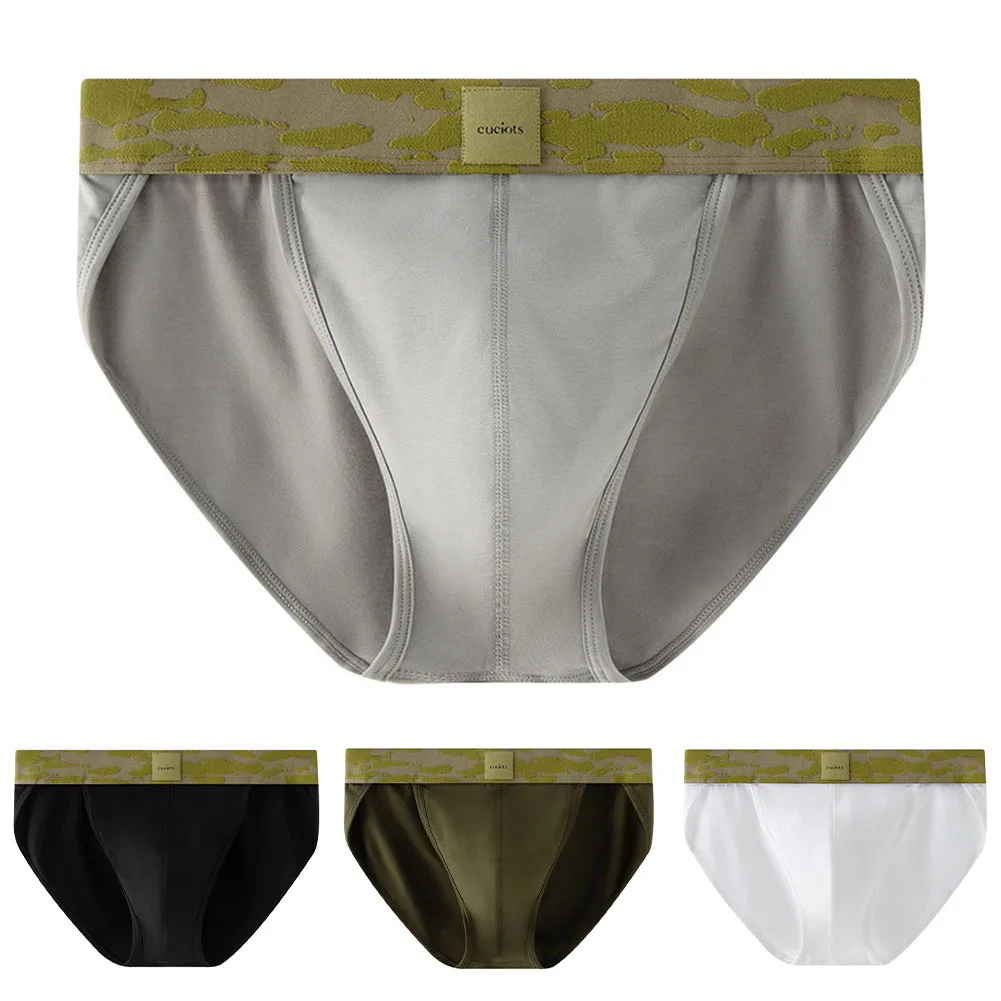 Breathable Briefs Modal Underwear Color Matching Pattern Comfortable Fit Soft Material Men Modal Elastic Underwear
Breathable Briefs Modal Underwear Color Matching Pattern Comfortable Fit Soft Material Men Modal Elastic Underwear