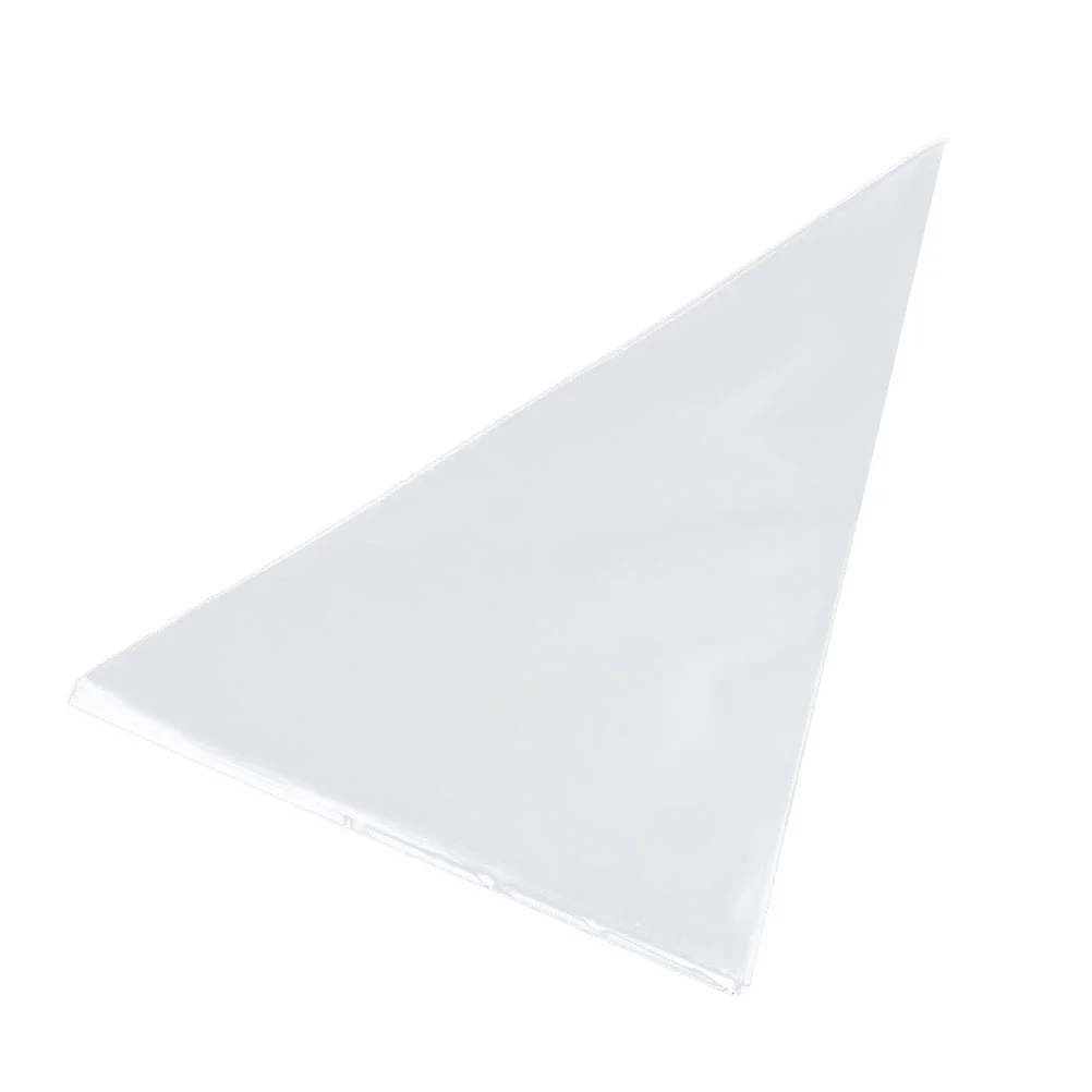 200pcs Transparent Food Bag Triangle Package Bag Creative Candy Food Storage Bag with Strap (100pcs 16x30cm, 100pcs 13x25cm)
200pcs Transparent Food Bag Triangle Package Bag Creative Candy Food Storage Bag with Strap (100pcs 16x30cm, 100pcs 13x25cm)