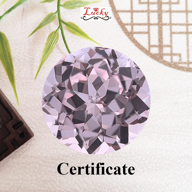 Lab Grown Sapphire Morgan Pink VVS1 Round Cut Charms Stones for DIY Jewelry Making Necklace Materials Selectable AGLCertificate
Lab Grown Sapphire Morgan Pink VVS1 Round Cut Charms Stones for DIY Jewelry Making Necklace Materials Selectable AGLCertificate