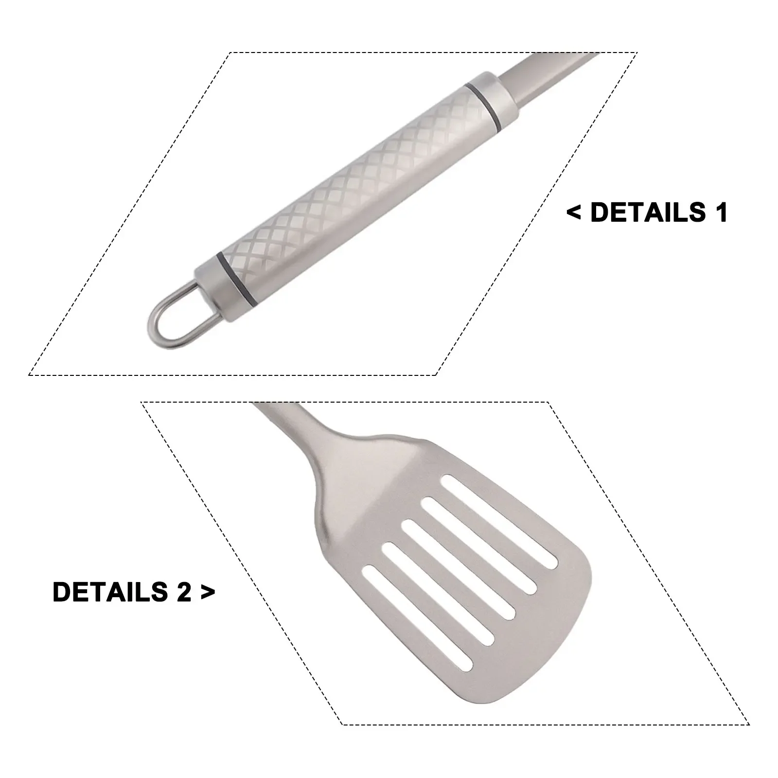 Красивая портативная лопаточка для приготовления пищи для барбекю, кемпинга Ti, детали около 80 г, около 330*75 мм, легкая лопаточка для приготовления пищи
Красивая портативная лопаточка для приготовления пищи для барбекю, кемпинга Ti, детали около 80 г, около 330*75 мм, легкая лопаточка для приготовления пищи