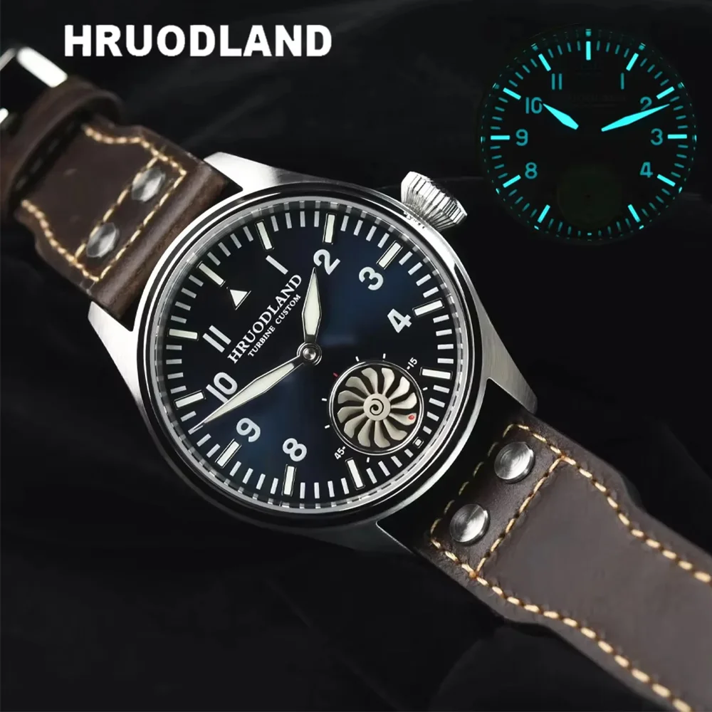 HRUODLAND Pilot Watch for Men BGW-9 Luminous Mechanical Wristwatch 316L Stainless Steel Sapphire Glass 10ATM Waterproof F016
HRUODLAND Pilot Watch for Men BGW-9 Luminous Mechanical Wristwatch 316L Stainless Steel Sapphire Glass 10ATM Waterproof F016