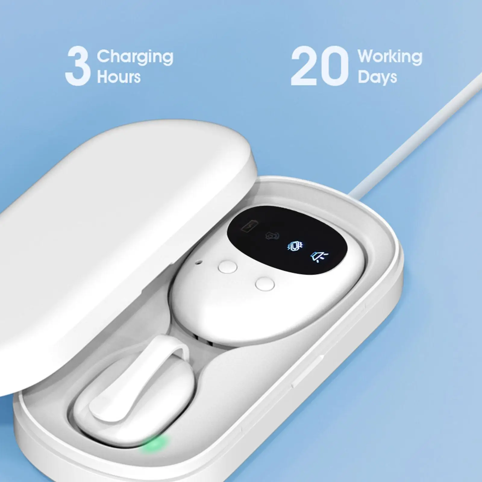 Wireless Monitor Urine Sensor Transmitter Professional Bed Wetting Alarm Prevention Aid for Enuresis Boys Grils Deep Sleeper
Wireless Monitor Urine Sensor Transmitter Professional Bed Wetting Alarm Prevention Aid for Enuresis Boys Grils Deep Sleeper