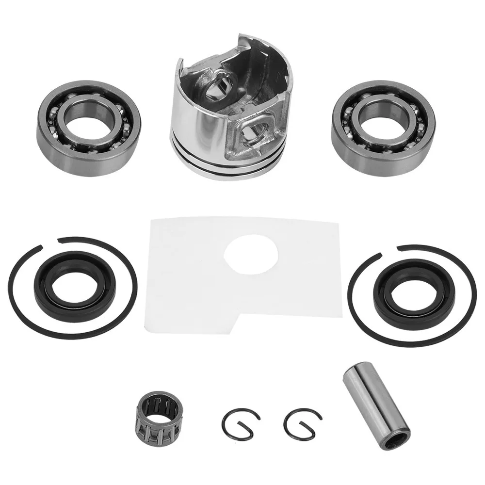 Silver Engine Piston Kit Compact Easy to Install Generator Piston Assembly Kit Round Aluminum for Stihl MS180 MS 180 018
Silver Engine Piston Kit Compact Easy to Install Generator Piston Assembly Kit Round Aluminum for Stihl MS180 MS 180 018