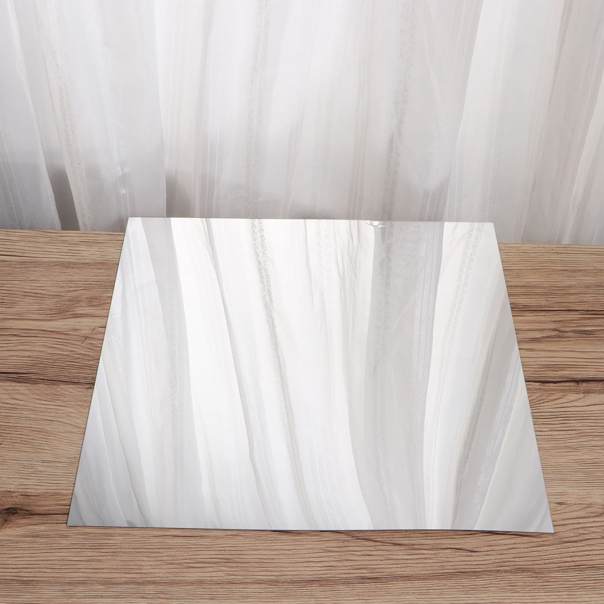 4Pcs DIY Mirror Surface Wall Sticker Self Adhesive Easy Stick Mirror Sheet for Kitchen Living Room Dressing Room Interior
4Pcs DIY Mirror Surface Wall Sticker Self Adhesive Easy Stick Mirror Sheet for Kitchen Living Room Dressing Room Interior