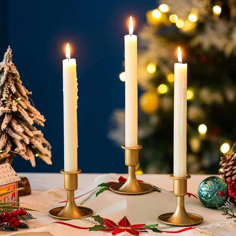 2pcs Retro Taper Holders Iron Tabletop Candlestick For Wedding Party Decor Dining Table Ornaments Metal Art Stand Vintage
2pcs Retro Taper Holders Iron Tabletop Candlestick For Wedding Party Decor Dining Table Ornaments Metal Art Stand Vintage