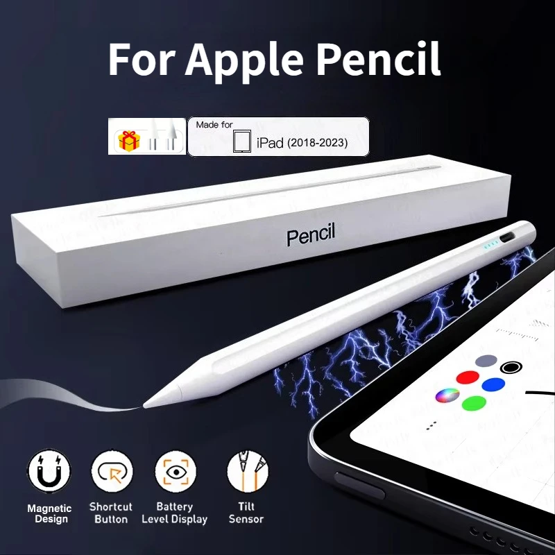 Stylus Pen for IPad 11th Gen A16 2025 Pro 13 M4 12.9 Air 11 M2 10.9 Mini 7 6 10th 9th 8th Gen Touch Pen Touch Screen Pencil Acce
Stylus Pen for IPad 11th Gen A16 2025 Pro 13 M4 12.9 Air 11 M2 10.9 Mini 7 6 10th 9th 8th Gen Touch Pen Touch Screen Pencil Acce
