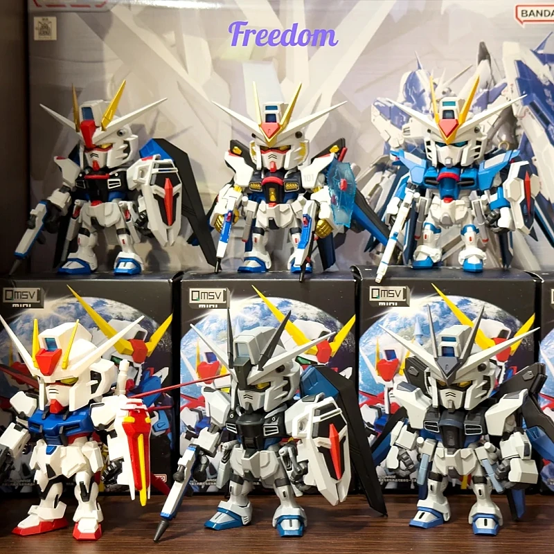 Authentic Bandai QMSV Mini Gundam SEED Strike Freedom Blind Box Mecha Figurine Desktop Decor Anime Collectible Toy Surprise Gift
Authentic Bandai QMSV Mini Gundam SEED Strike Freedom Blind Box Mecha Figurine Desktop Decor Anime Collectible Toy Surprise Gift