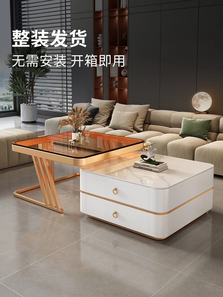 Rock slab square coffee table living room household small apartment 2025 new light luxury Internet celebrity creative small
Rock slab square coffee table living room household small apartment 2025 new light luxury Internet celebrity creative small