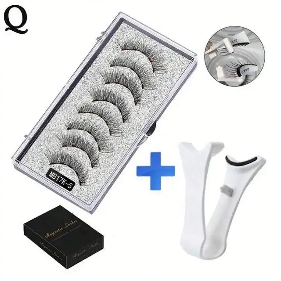 2026 Hot-Selling 3D Natural Magnetic Eyelashes, With 5 Magnetic Lashes Box Eyelashes Handmade False Reusable Support Drop Magne T6N2
2026 Hot-Selling 3D Natural Magnetic Eyelashes, With 5 Magnetic Lashes Box Eyelashes Handmade False Reusable Support Drop Magne T6N2