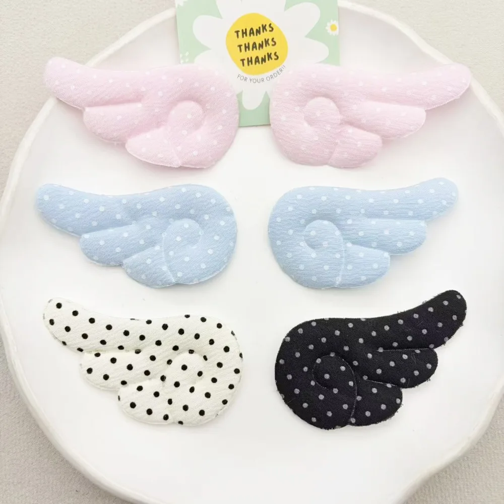10pcs/set 7.5cm Double-Sided Polka Dot Wing Fabric DIY Anime Craft Embellishments, Hair Accessories Decorations Making Supplies
10pcs/set 7.5cm Double-Sided Polka Dot Wing Fabric DIY Anime Craft Embellishments, Hair Accessories Decorations Making Supplies