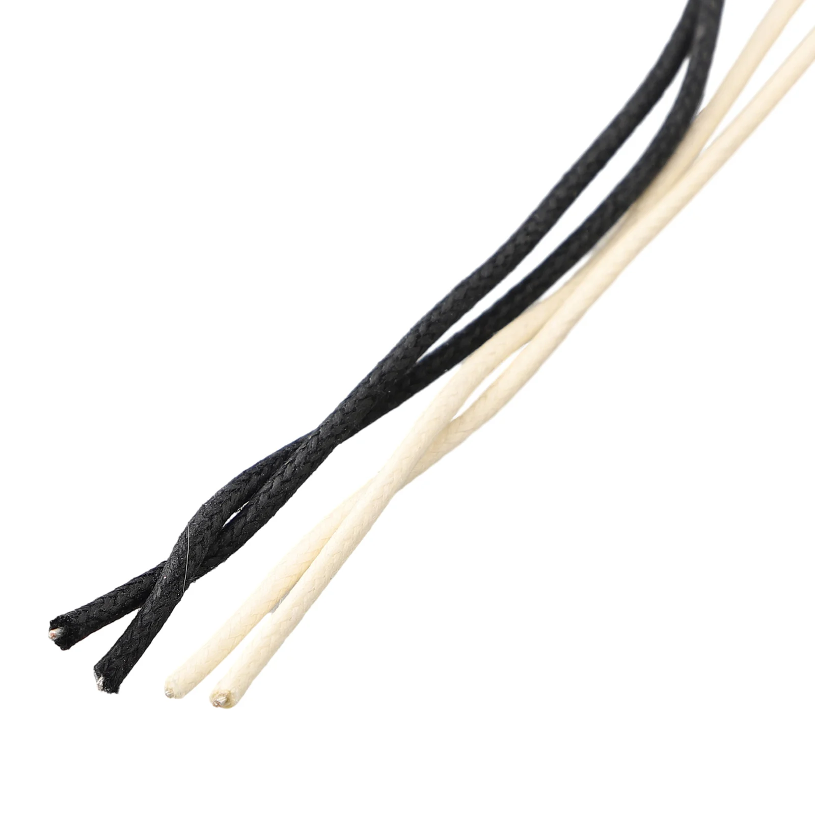 2Meter White+Black Guitar Wire Cloth Vintage Waxed For Pickups Pots Accessories Cloth-covered Pre-tinned Pushback Replacement
2Meter White+Black Guitar Wire Cloth Vintage Waxed For Pickups Pots Accessories Cloth-covered Pre-tinned Pushback Replacement