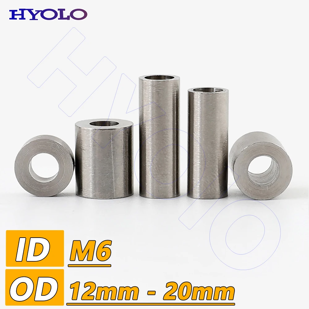 304 Stainless Steel Unthreaded Bushing Washer Round Hollow Standoff Straight Through Column Gasket Sleeve M6 Spacer
304 Stainless Steel Unthreaded Bushing Washer Round Hollow Standoff Straight Through Column Gasket Sleeve M6 Spacer