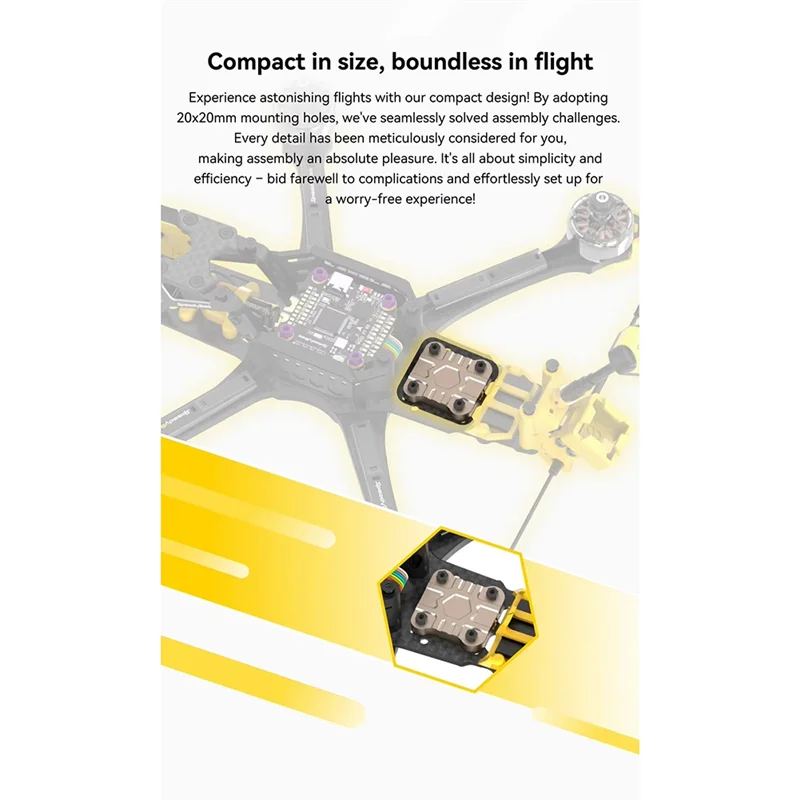 B92B-For Speedybee TX ULTRA TX1600 5.8G 1.6W FPV VTX 48CH High-Efficiency Heat Sink For FPV Long Range Drones
B92B-For Speedybee TX ULTRA TX1600 5.8G 1.6W FPV VTX 48CH High-Efficiency Heat Sink For FPV Long Range Drones
