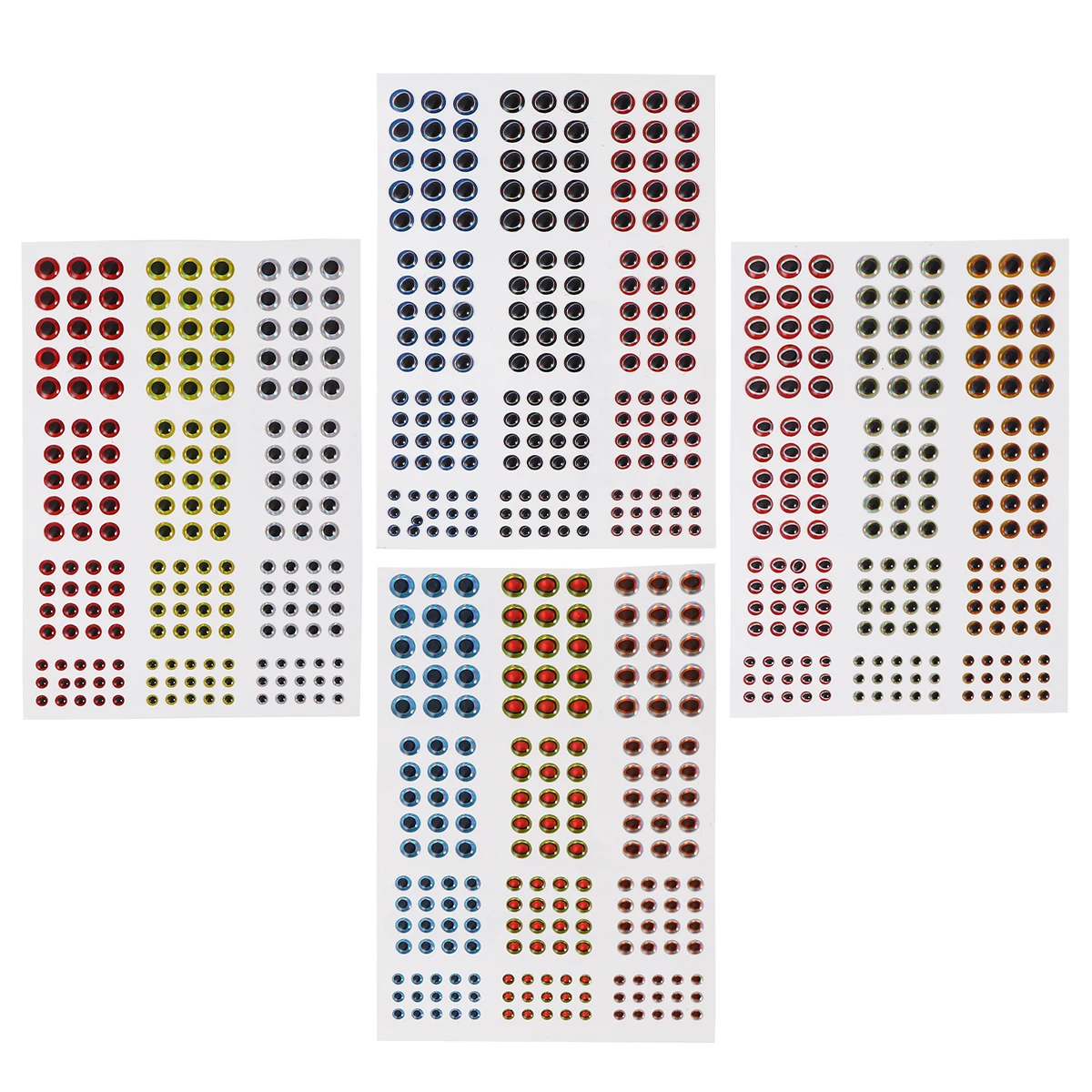 4 Sheets 3D Fishing Lure Eyes Realistic Holographic Durable Plastic DIY Fly Tying Materials Versatile Sizes Colors Craft Fishing
4 Sheets 3D Fishing Lure Eyes Realistic Holographic Durable Plastic DIY Fly Tying Materials Versatile Sizes Colors Craft Fishing