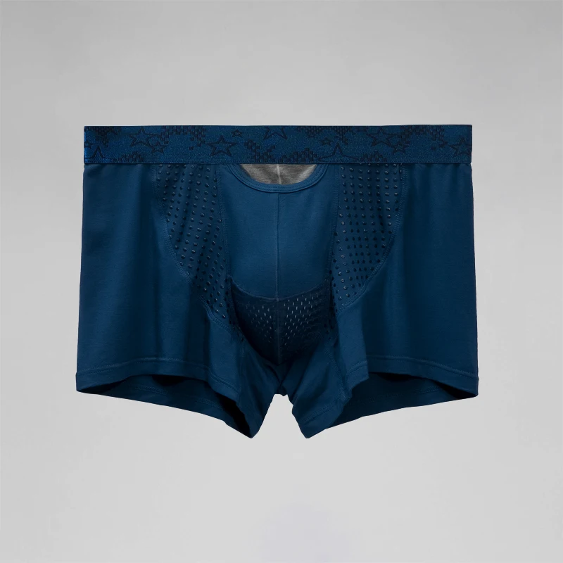 3PCS Gun-bullet separated underwear for men, scrotal support venous bottom pants, ice silk curved flat corner sweatpants
3PCS Gun-bullet separated underwear for men, scrotal support venous bottom pants, ice silk curved flat corner sweatpants