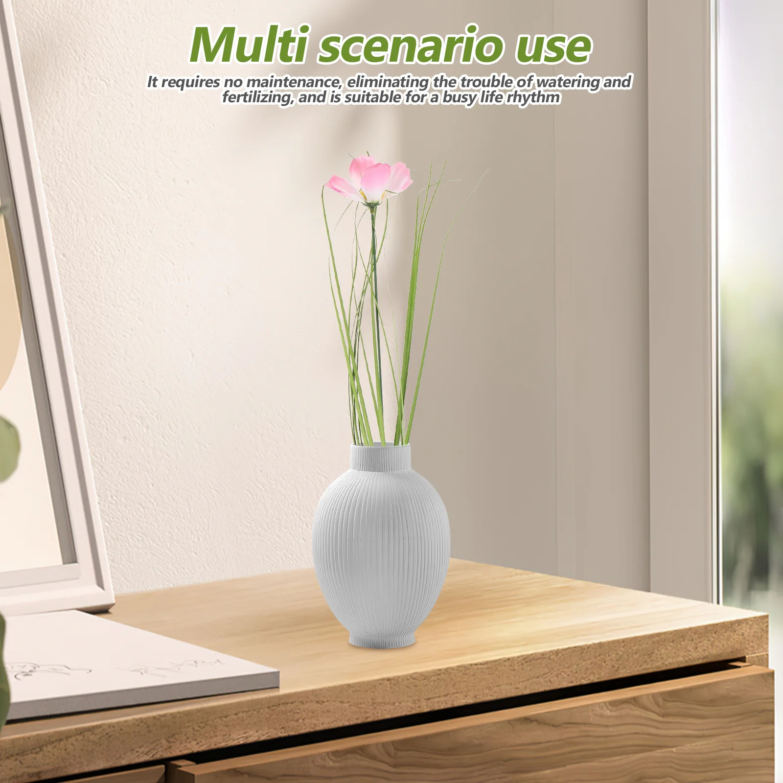 10Pcs Artificial Plants Onion Grass 50Cm High Realistic Fake Tall Grass Greenery Stems for Indoor Outdoor Garden Home Office
10Pcs Artificial Plants Onion Grass 50Cm High Realistic Fake Tall Grass Greenery Stems for Indoor Outdoor Garden Home Office