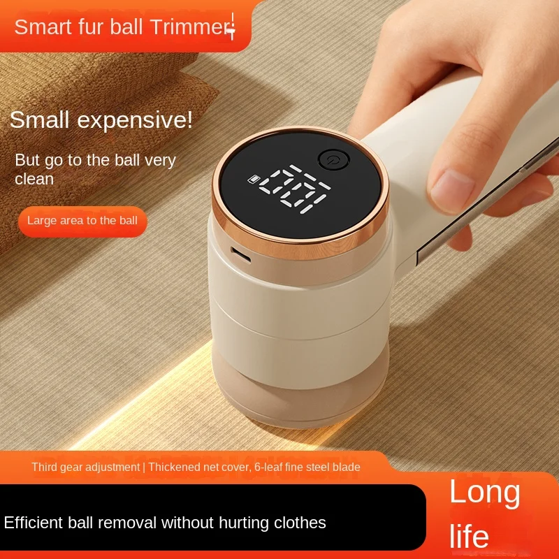 Fabric Shaver Larger Rechargeable Lint Remover Electric Lint Shaver with LED Display and Double Head with 6-Blades
Fabric Shaver Larger Rechargeable Lint Remover Electric Lint Shaver with LED Display and Double Head with 6-Blades