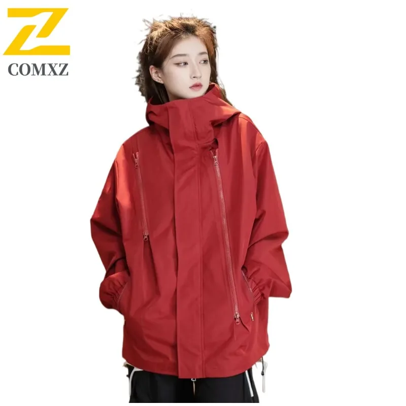EiAO Jacket Streetwear Hooded Men Women Oversized Zip-Up Techwear Waterproof Windproof Outdoor Coat for Urban Hiking Camping2025
EiAO Jacket Streetwear Hooded Men Women Oversized Zip-Up Techwear Waterproof Windproof Outdoor Coat for Urban Hiking Camping2025