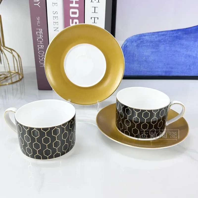 High-Value Ceramic Coffee Cup Saucer with Polka Dot Diamond Crackle Honeycomb Patterns
High-Value Ceramic Coffee Cup Saucer with Polka Dot Diamond Crackle Honeycomb Patterns