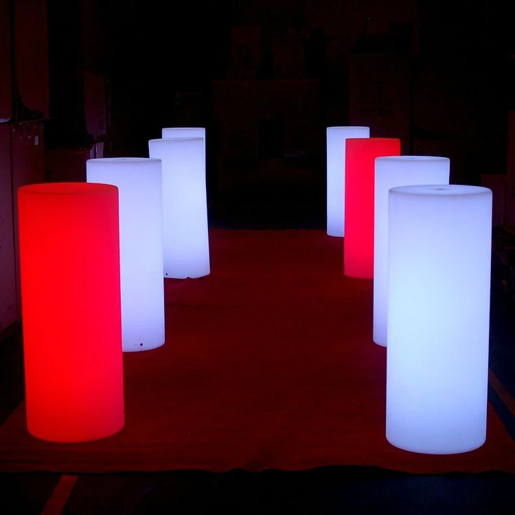 LED cocktail table, luminous cylindrical floor-to-ceiling large lighting, waterproof rotational molding furniture
LED cocktail table, luminous cylindrical floor-to-ceiling large lighting, waterproof rotational molding furniture