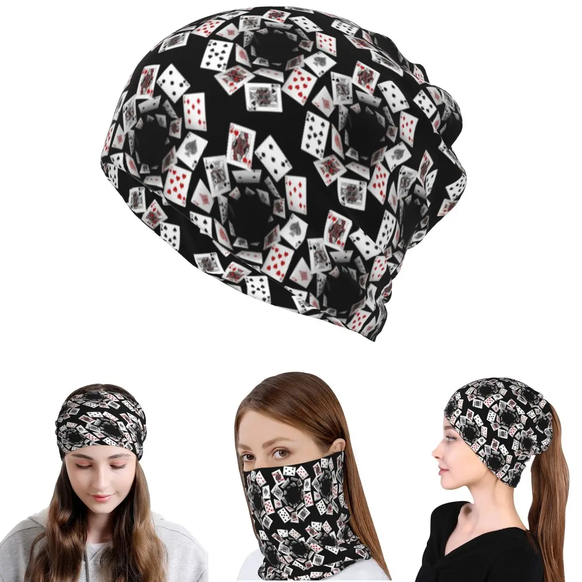 Falling Poker Card Bandana Neck Cover Wrap Mask Scarf Multi-use Headband Beanies Hat Unisex Adult Breathable
Falling Poker Card Bandana Neck Cover Wrap Mask Scarf Multi-use Headband Beanies Hat Unisex Adult Breathable