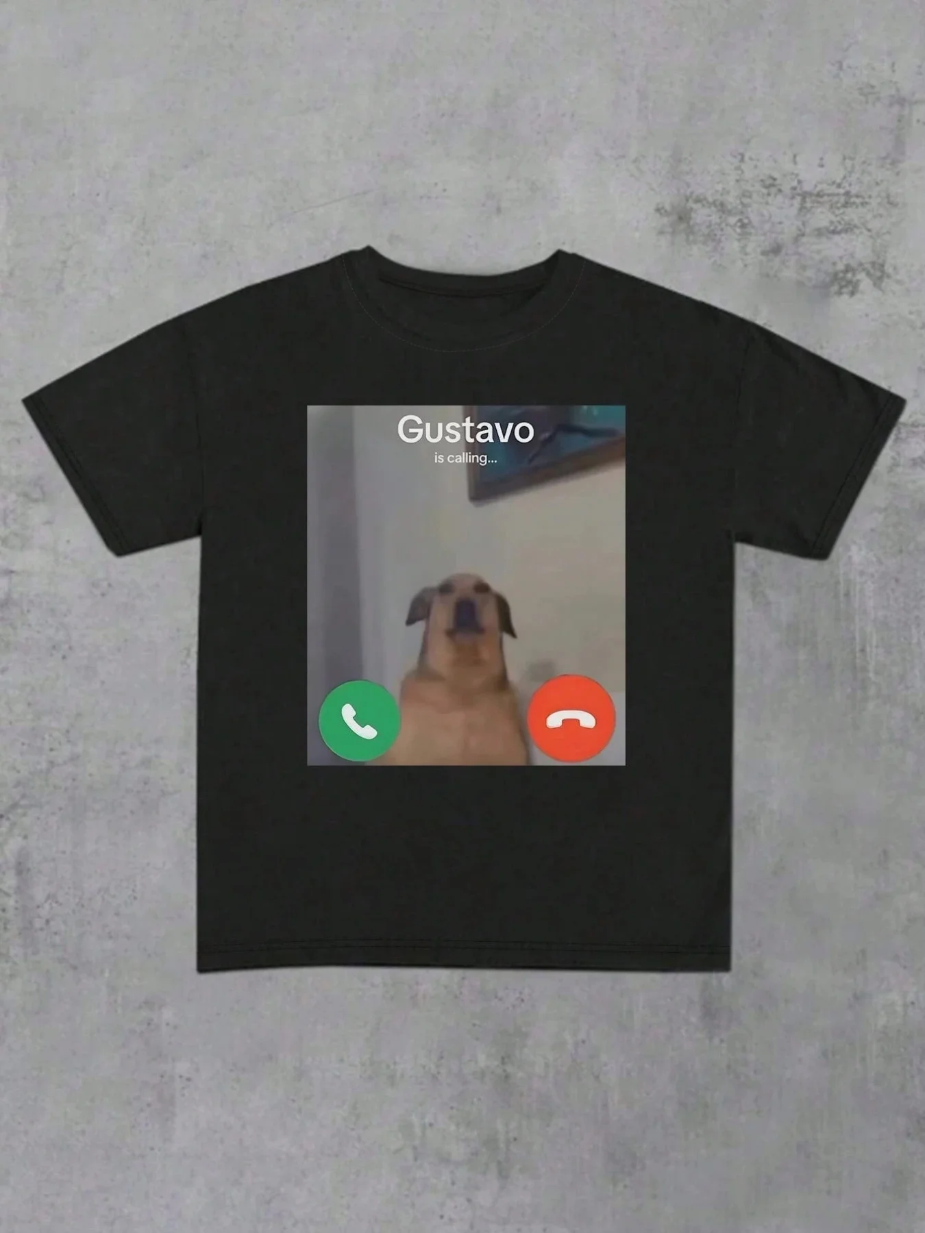 Funny Pet Lover Phone Call Graphic Top for Parties & Outings Outdoor Humorous Fabric Party Outfit Quirky Fashion Regular T Shirt
Funny Pet Lover Phone Call Graphic Top for Parties & Outings Outdoor Humorous Fabric Party Outfit Quirky Fashion Regular T Shirt