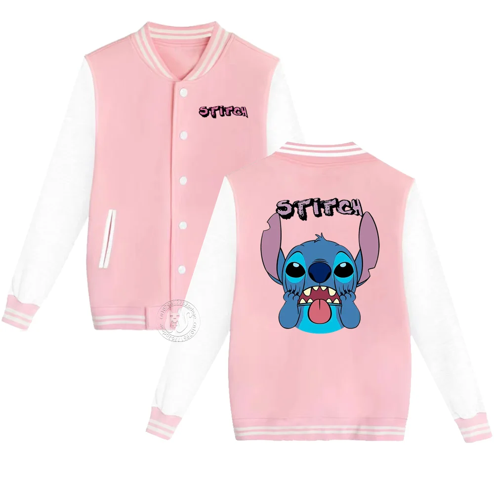 Cartoon funny Disney Stitch printed children's Fall/Winter Boys and girls casual comfortable cardigan baseball jersey
Cartoon funny Disney Stitch printed children's Fall/Winter Boys and girls casual comfortable cardigan baseball jersey