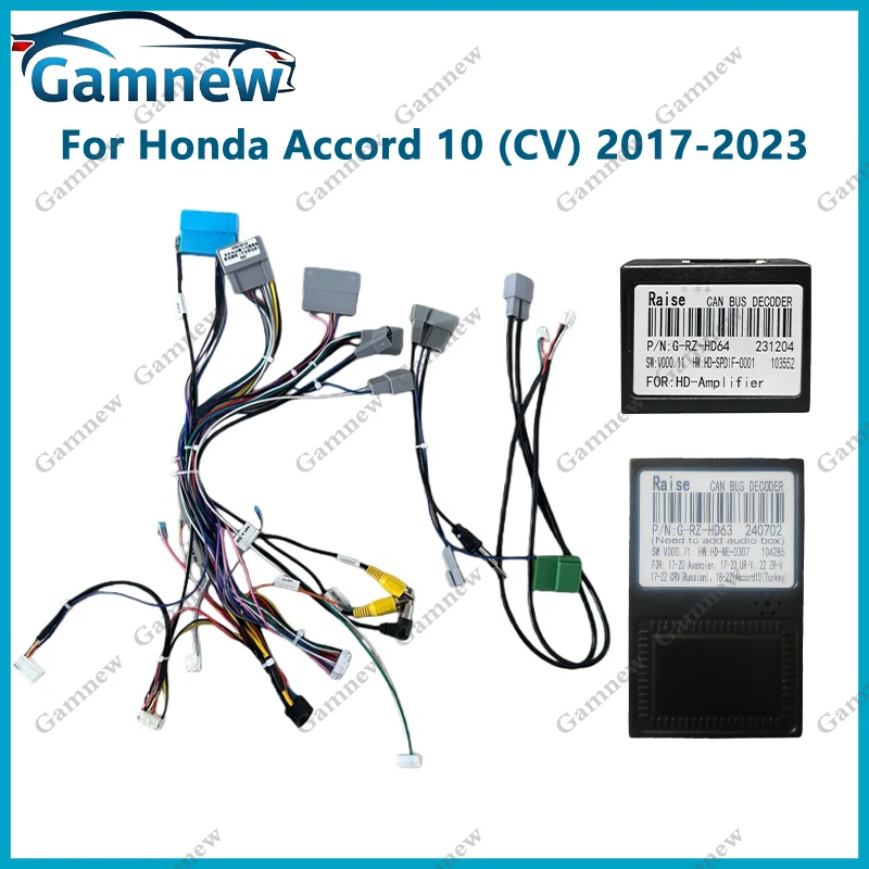 Автомобильный 16-контактный адаптер жгута проводов Android, декодер Canbus Box для Honda Accord 10 (CV) 2017-2023
Автомобильный 16-контактный адаптер жгута проводов Android, декодер Canbus Box для Honda Accord 10 (CV) 2017-2023