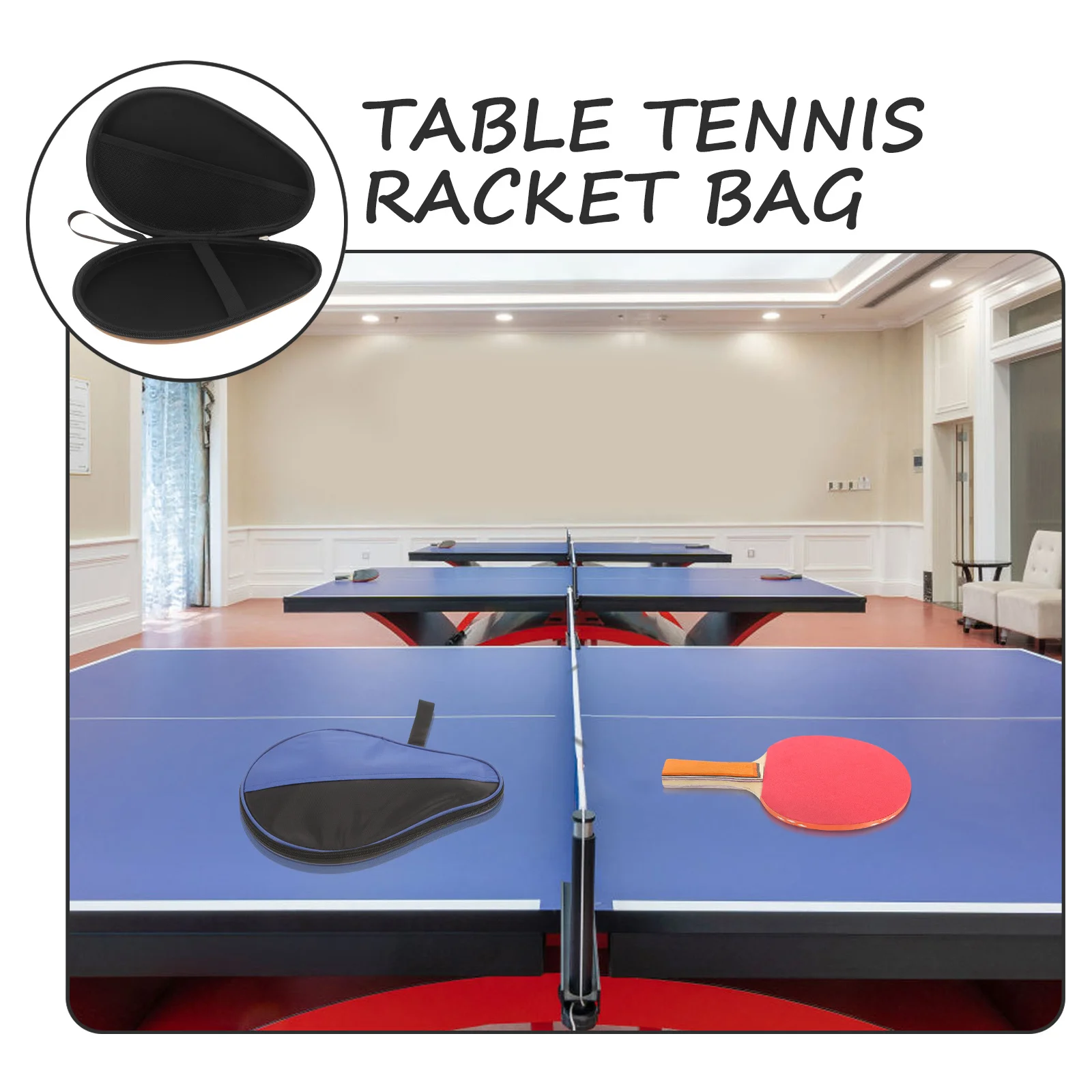 Table Tennis Racket Bag Protective Storage Case For Paddle Bat Portable Organizer Durable Sports Equipment Case Reusable
Table Tennis Racket Bag Protective Storage Case For Paddle Bat Portable Organizer Durable Sports Equipment Case Reusable