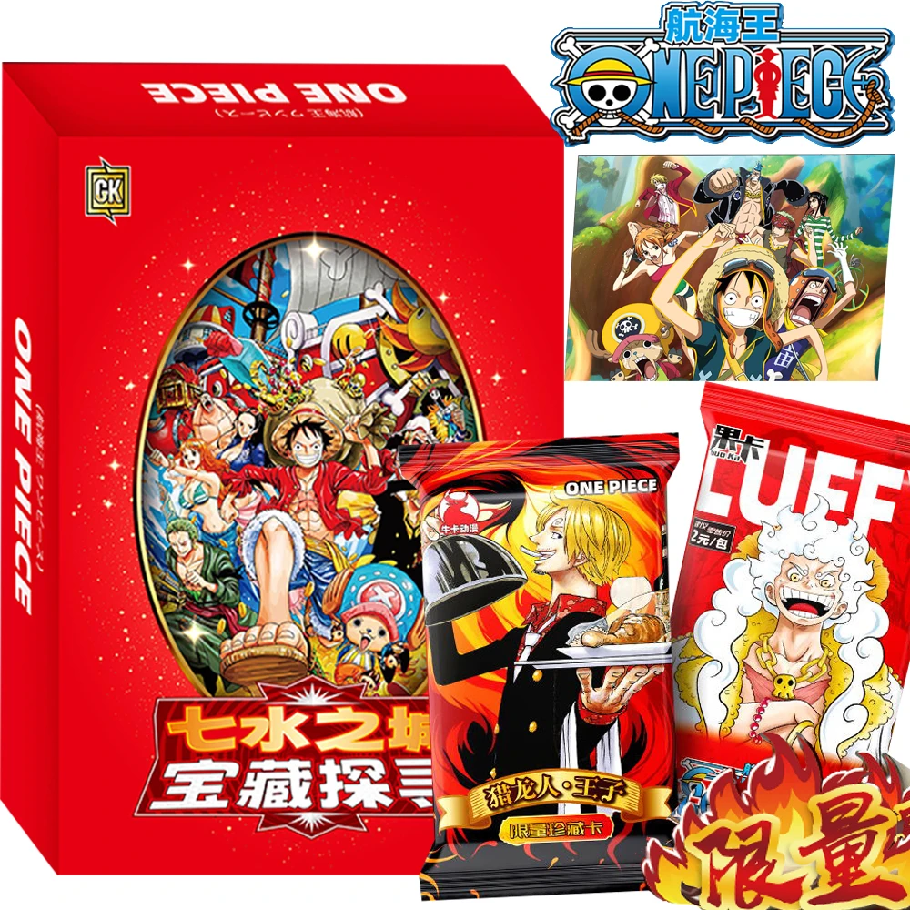 Wholesale One Piece Card Collection Monkey D.Luffy Seven Water City Treasure Exploration Series Limited Edition Cards Kids Gifts
Wholesale One Piece Card Collection Monkey D.Luffy Seven Water City Treasure Exploration Series Limited Edition Cards Kids Gifts