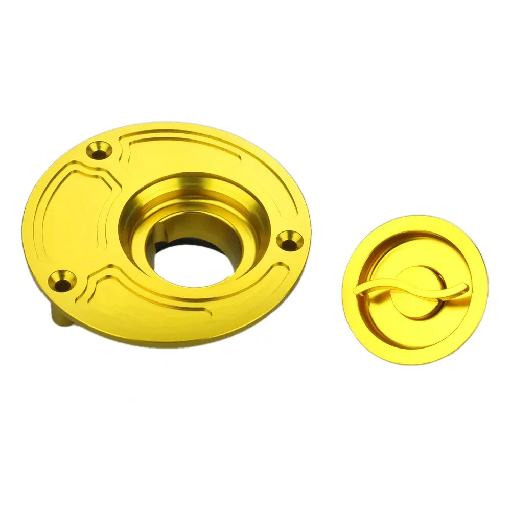 Gold-Anodized Motorcycle Fuel Tank Cap And Cover For Sport, Touring, Naked Bikes 2014-2020 Compatible
Gold-Anodized Motorcycle Fuel Tank Cap And Cover For Sport, Touring, Naked Bikes 2014-2020 Compatible