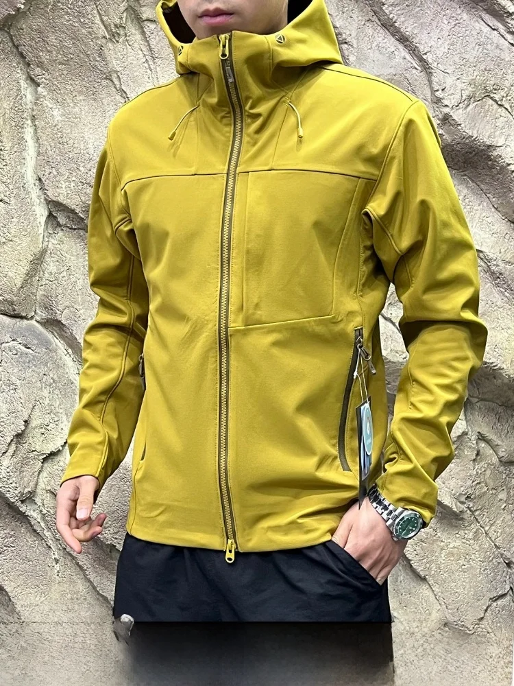 High-End Waterproof Outdoor Soft Jacket Unisex Spring Autumn New Style Zipper Closure Windproof Stone Substitute
High-End Waterproof Outdoor Soft Jacket Unisex Spring Autumn New Style Zipper Closure Windproof Stone Substitute